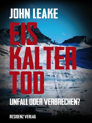 cover image of Eiskalter Tod